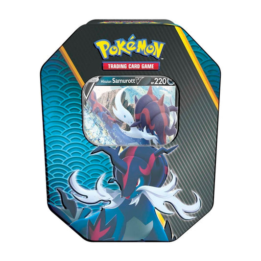 Pokémon TCG: Divergent Powers Gift Tin (Hisuian Samurott V)