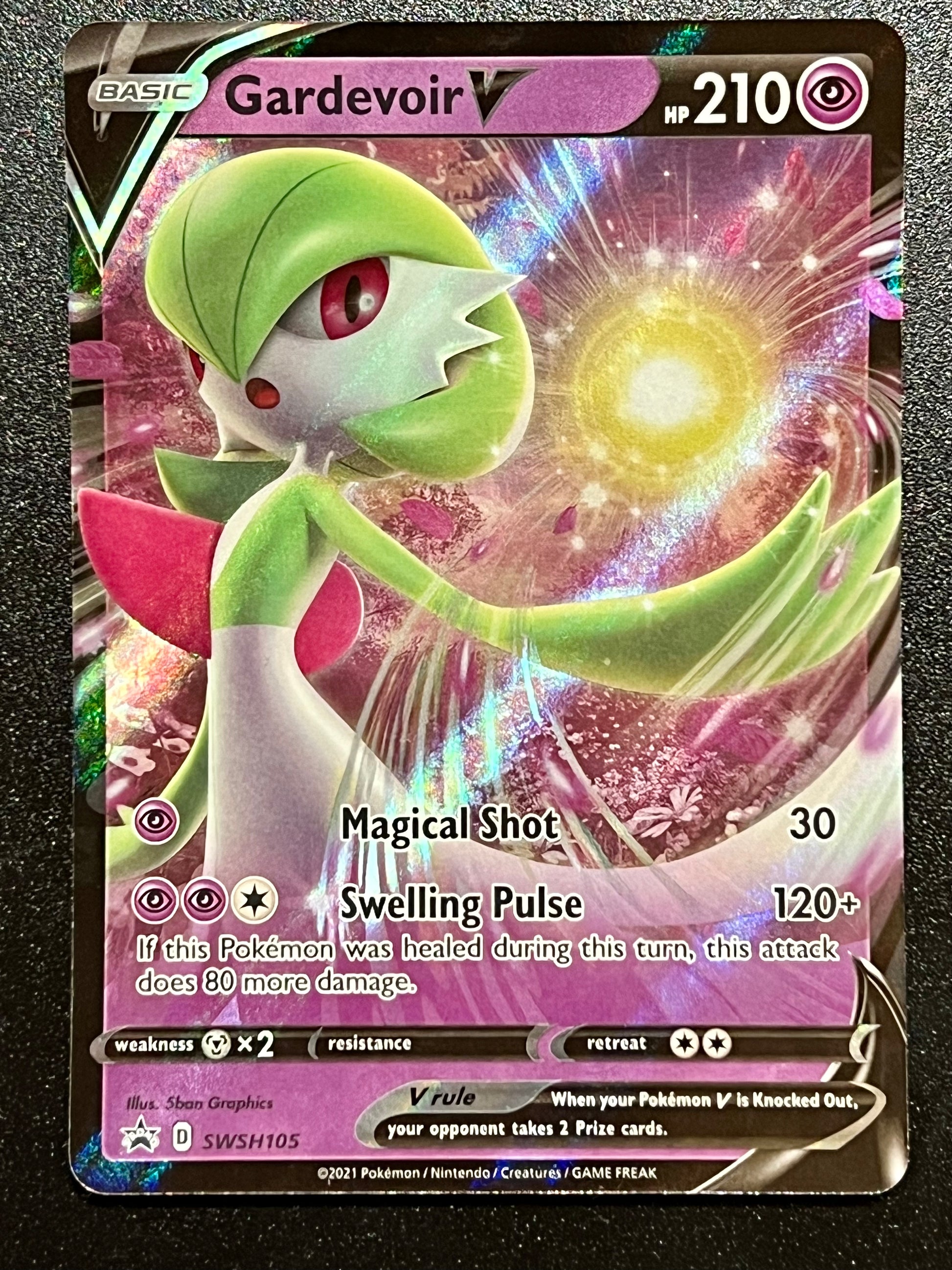 Gardevoir V - SWSH105 - Sword & Shield Promo Cards - Pokemon Card Prices &  Trends