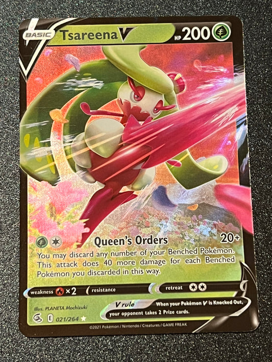 Tsareena V - 021/264 Fusion Strike Rare Holo V