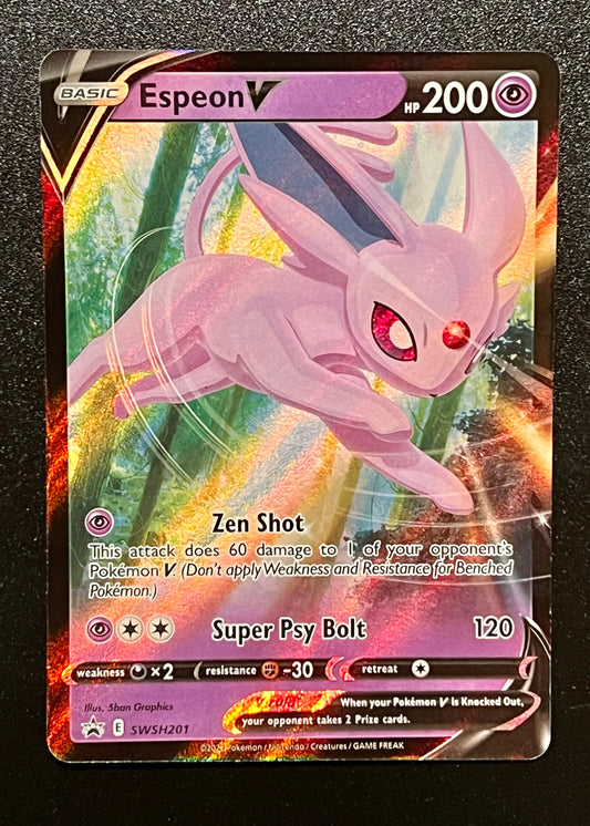 SWSH201 Espeon V - Black Star Promo