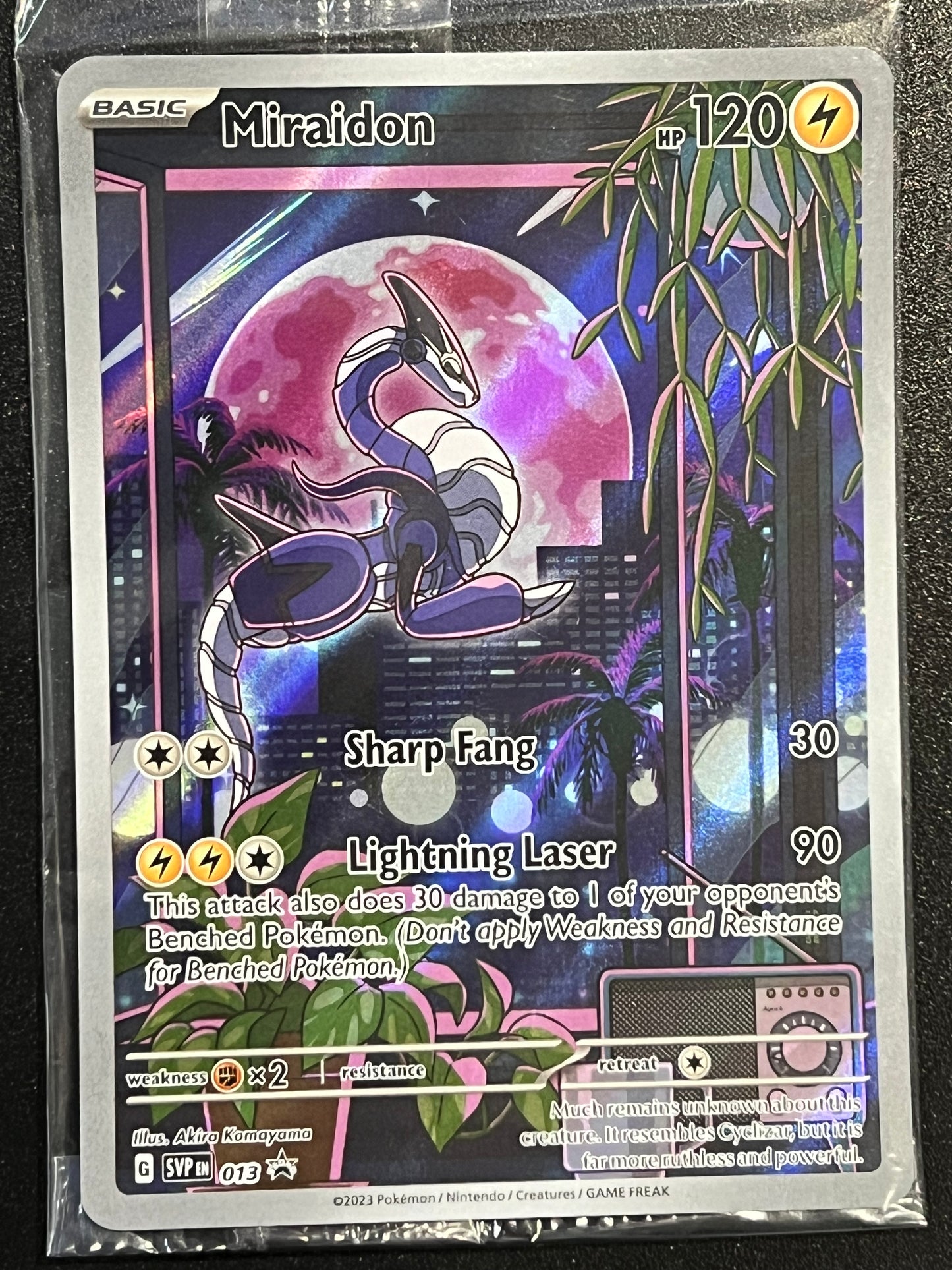 SVP013 Miraidon (SEALED) - Black Star Promo