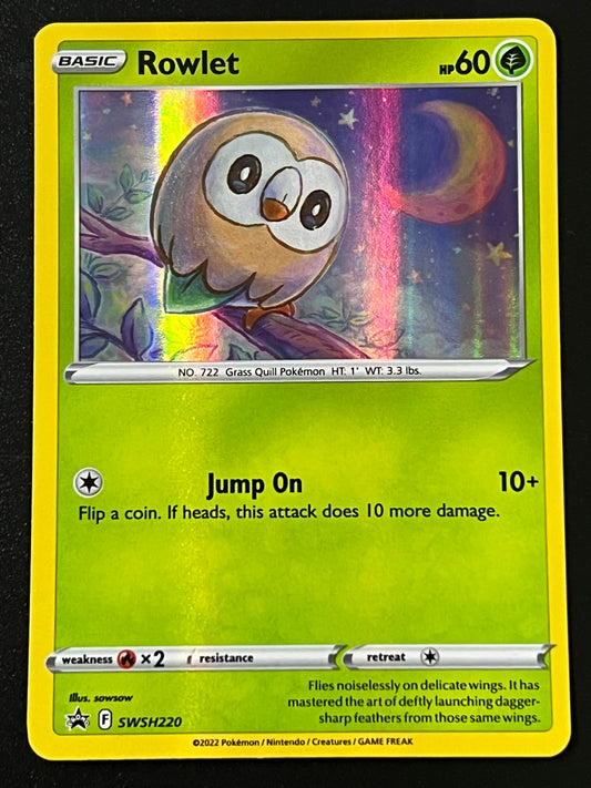 SWSH220 Rowlet - Black Star Promo
