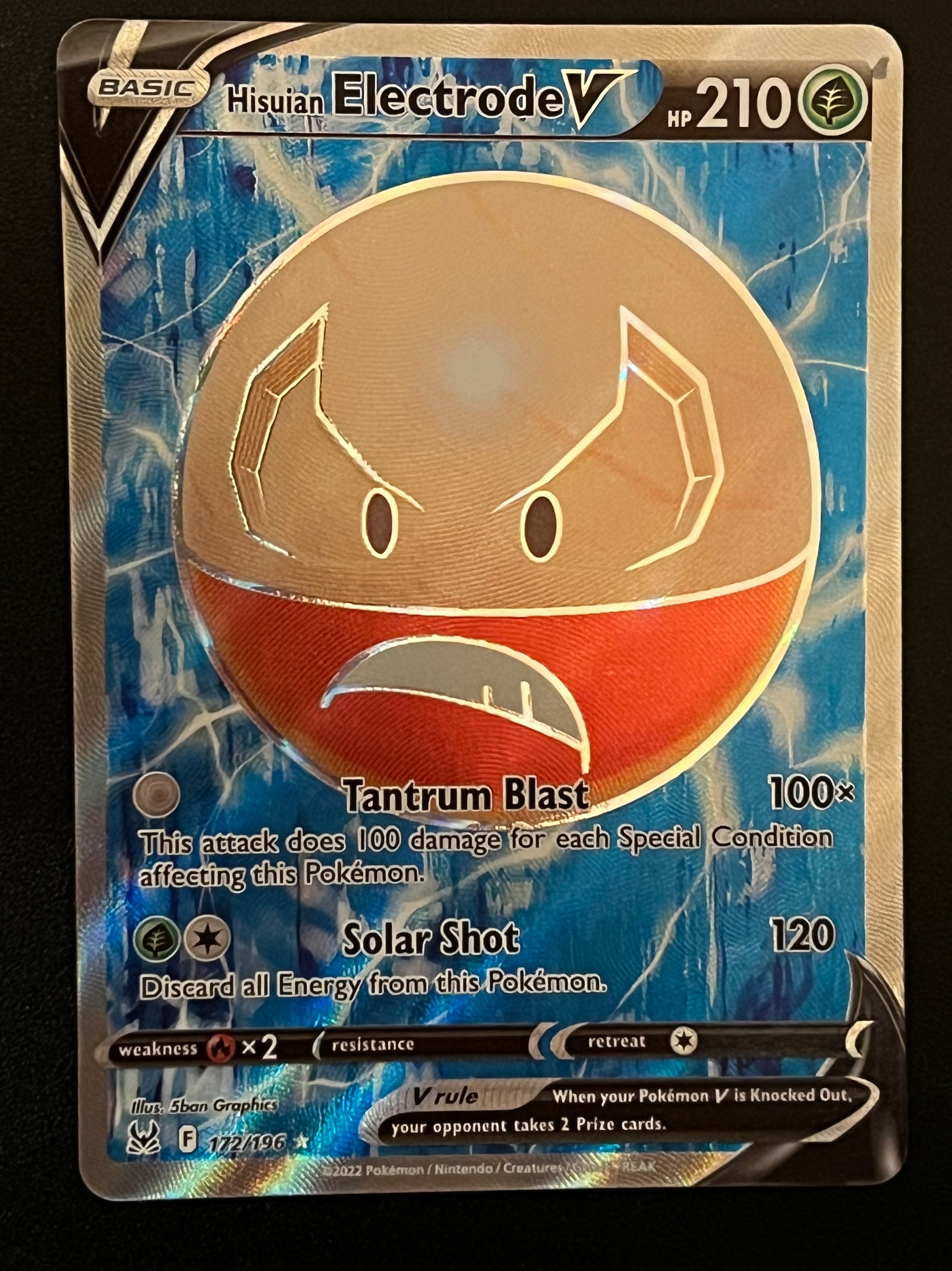 hisuian electrode pokemon card value Hisuian Electrode V