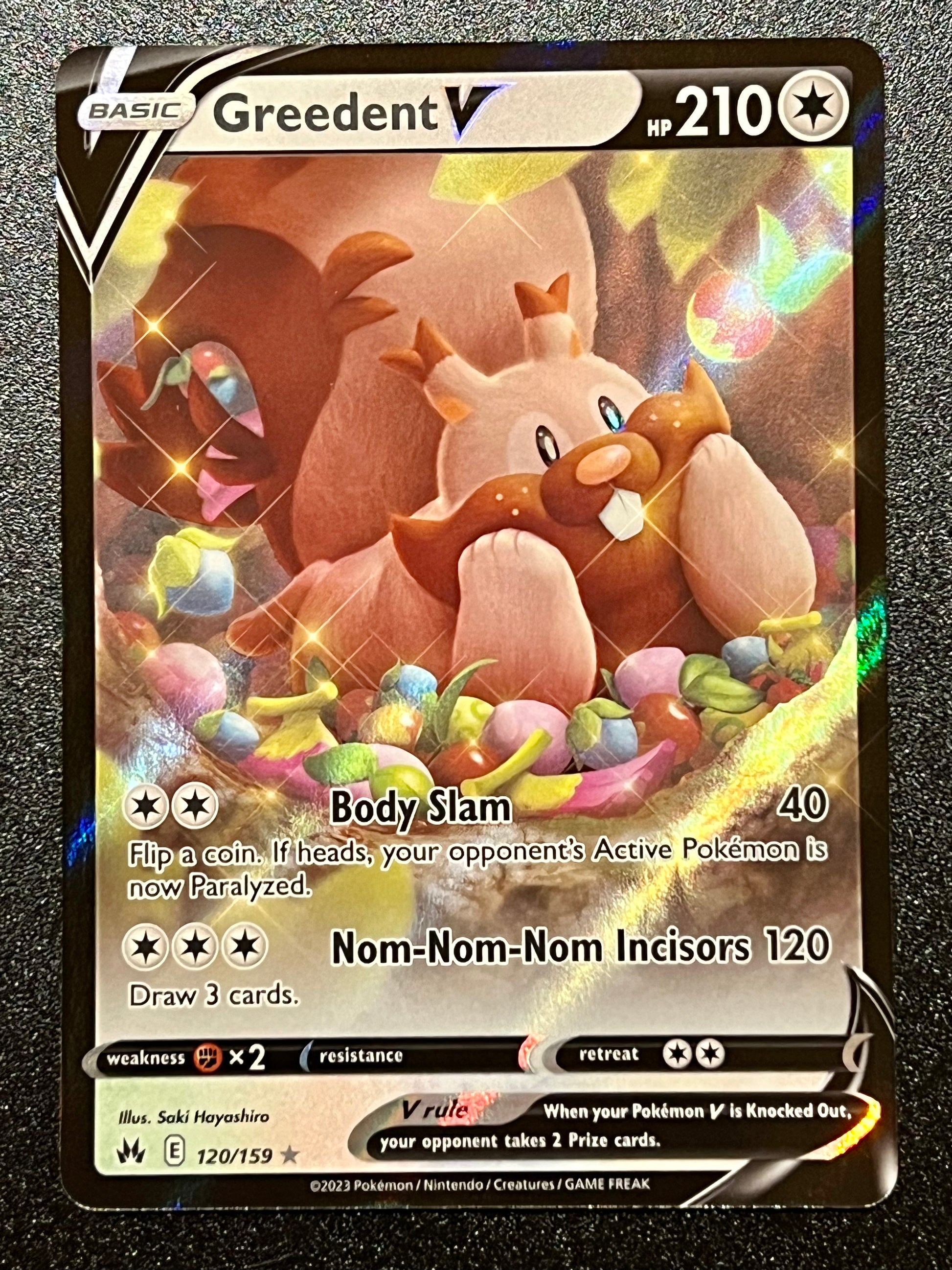 Pokémon TCG Regigigas V Crown Zenith 113/159 Holo Ultra Rare