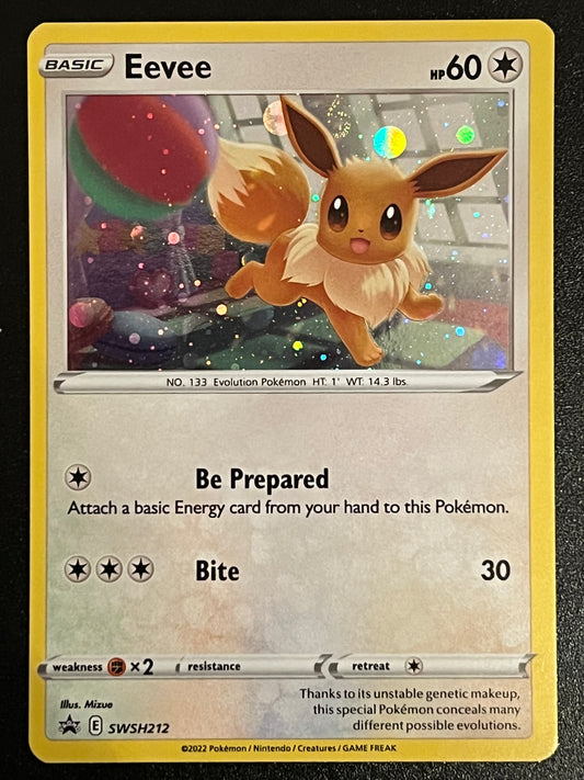 SWSH212 Eevee - Black Star Promo