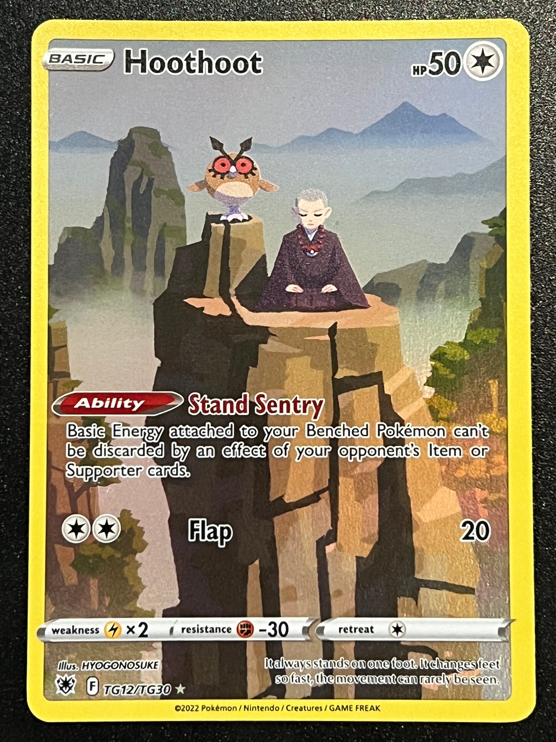 pokemon card tg12 tg30 Hoothoot